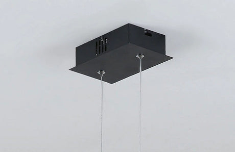 Warm white LED bar pendant for kitchen island