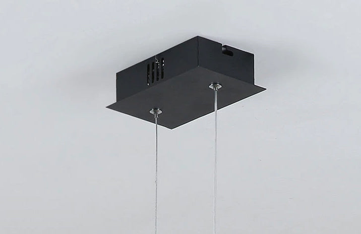Warm white LED bar pendant for kitchen island