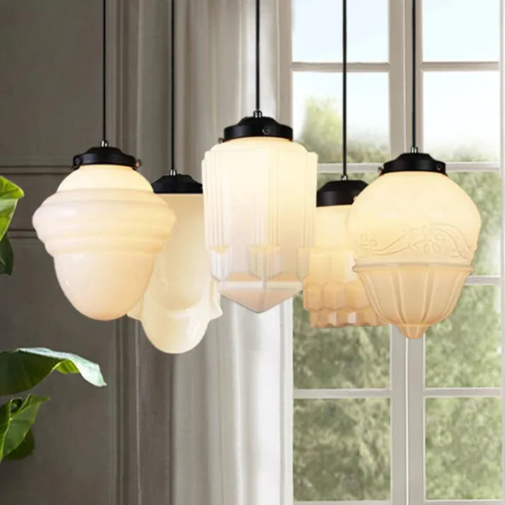 Pendant Light In Frosted Glass Finish - OroDwell