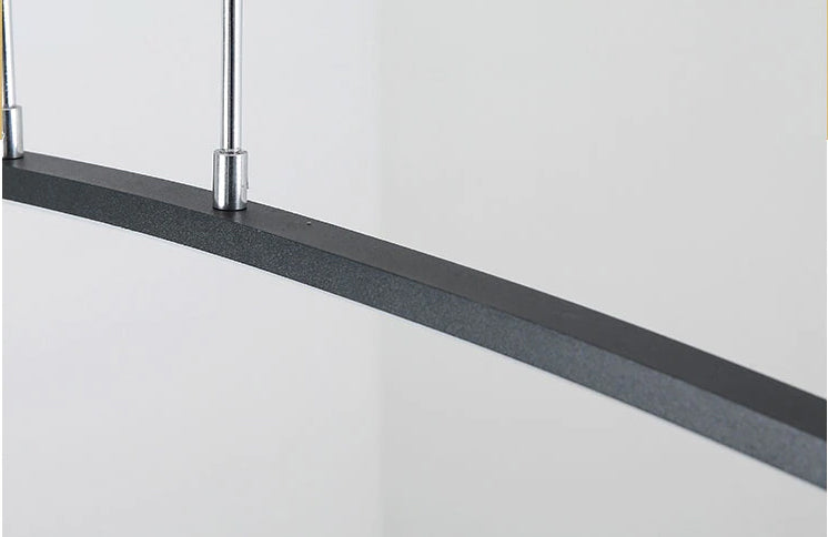 Aluminum pendant lamp with remote control