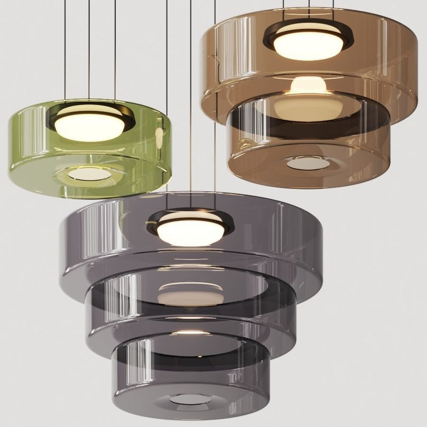 Bauhaus Glass Pendant for Bathroom Decor