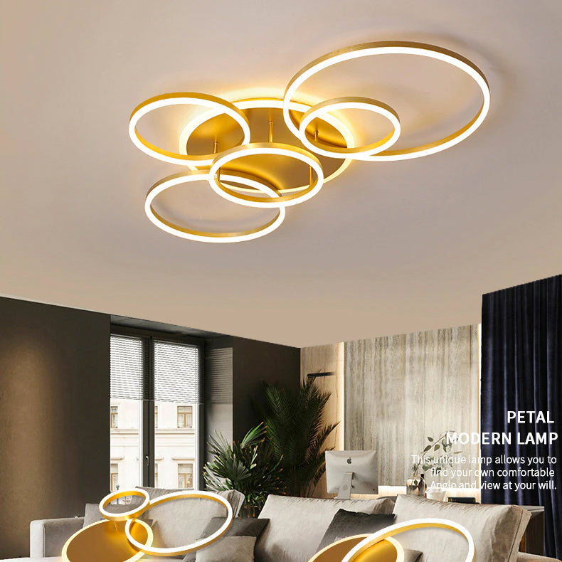LunaRing LED Ceiling Light with Soft Tranquil Ambient Glow