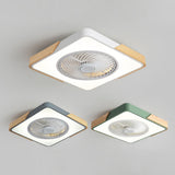 Wood Ceiling Fan Light Warm Wood-Forward Aesthetic - OpalDwell