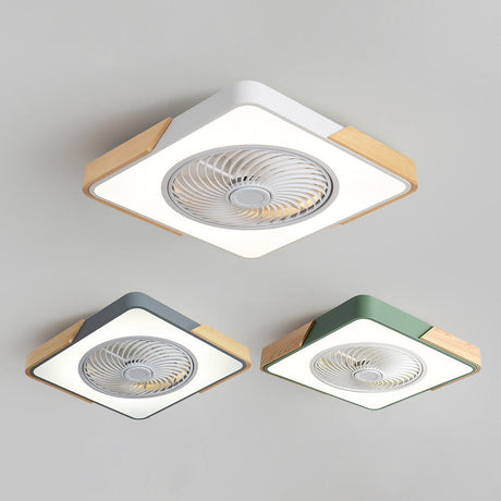 Wood Ceiling Fan Light Warm Wood-Forward Aesthetic - OpalDwell