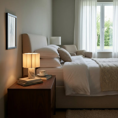 LED Table Lamp for Nightstand Lighting