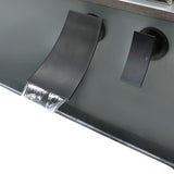 Wall mounted waterfall faucet - single lever handle