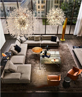 decorative dandelion inspired lighting
