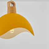 Vintage Pendant Lamp Close-Up of Silhouette