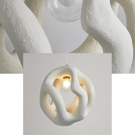SylvaNord Pendant Lamp Full Fixture Front View - OpalDwell