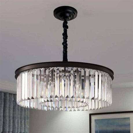 Stainless steel chandelier for living room