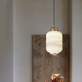 Frosted Glass Ceiling Lamp Detail
