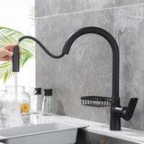 Kitchen Faucet 360 Swivel Spout Detail