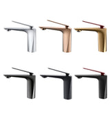Brass vessel faucet with easy installation design