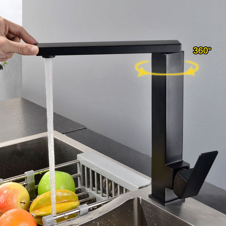 Stainless steel kitchen faucet for modern kitchen decor