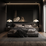 Alabaster pendant light marble finish detail