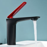 Brass vessel faucet - above-counter sink installation