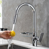 Single-Lever Kitchen Faucet Pull-Down Sprayer