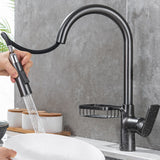 Pull-Down Sprayer Kitchen Faucet Detail