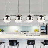 Glass Orb Pendant Light for Kitchen Ceiling