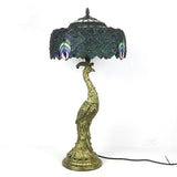 colorful glass table lamp for living room accent decor