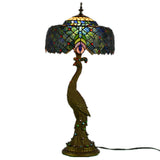 resin base table lamp for study room decor