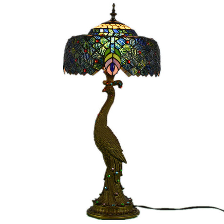 resin base table lamp for study room decor