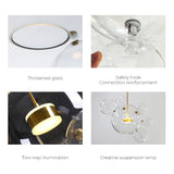 Snowball Chandelier - Full Fixture Display