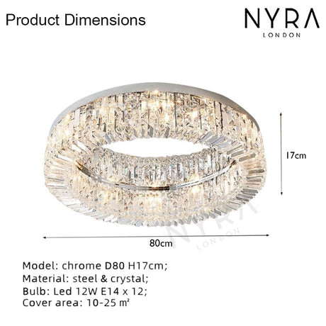 Aurelis Ring Chandelier Living Room Accent