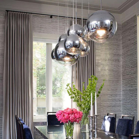 Glass Sphere Pendant Light for Contemporary Interiors