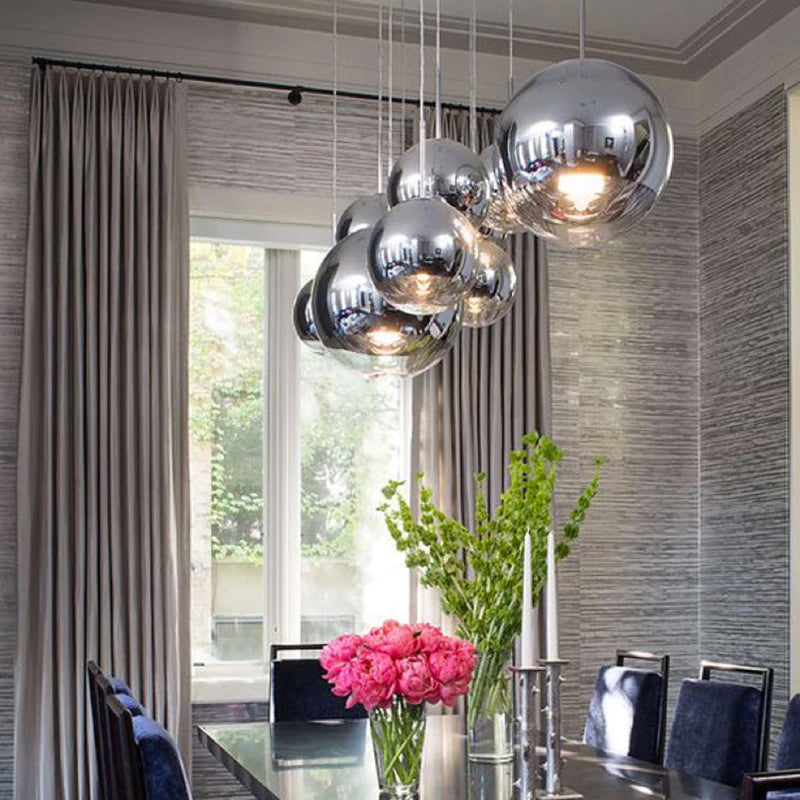 Glass Sphere Pendant Light for Contemporary Interiors