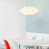 Saucer pendant light polished finish detail