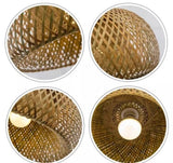 Bamboo Basket Pendant Light for Dining Room