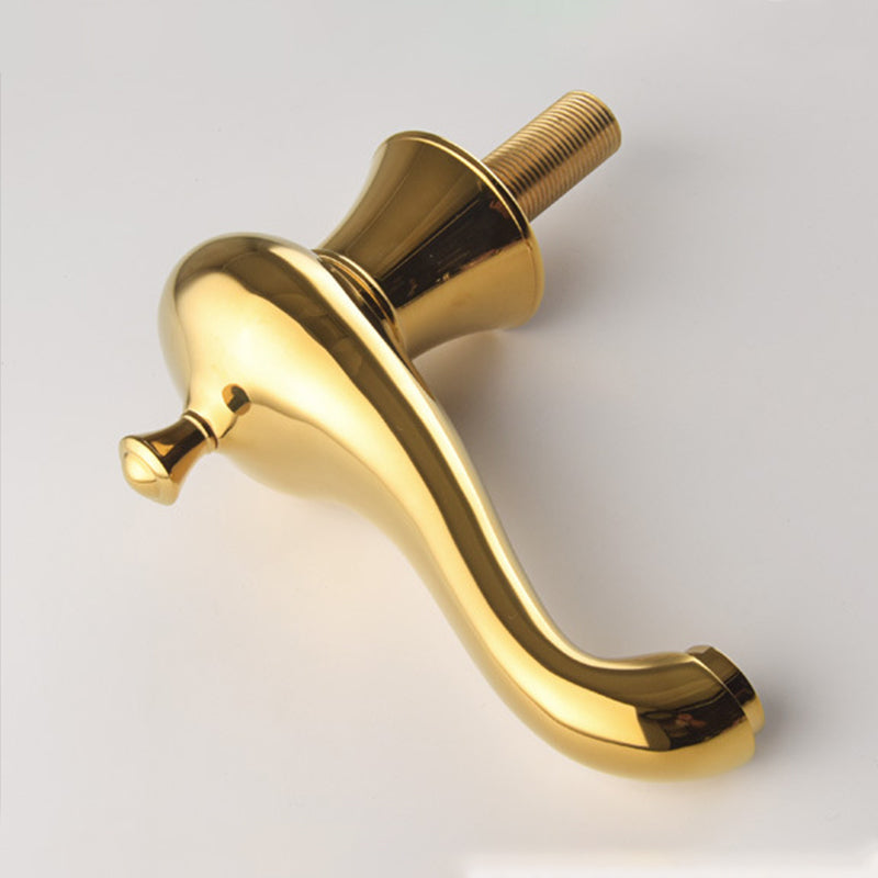 Widespread bathroom faucet with included mounting hardware - two-handle lever design