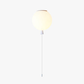 Balloon Ceiling Lamp Installed in Children's Room