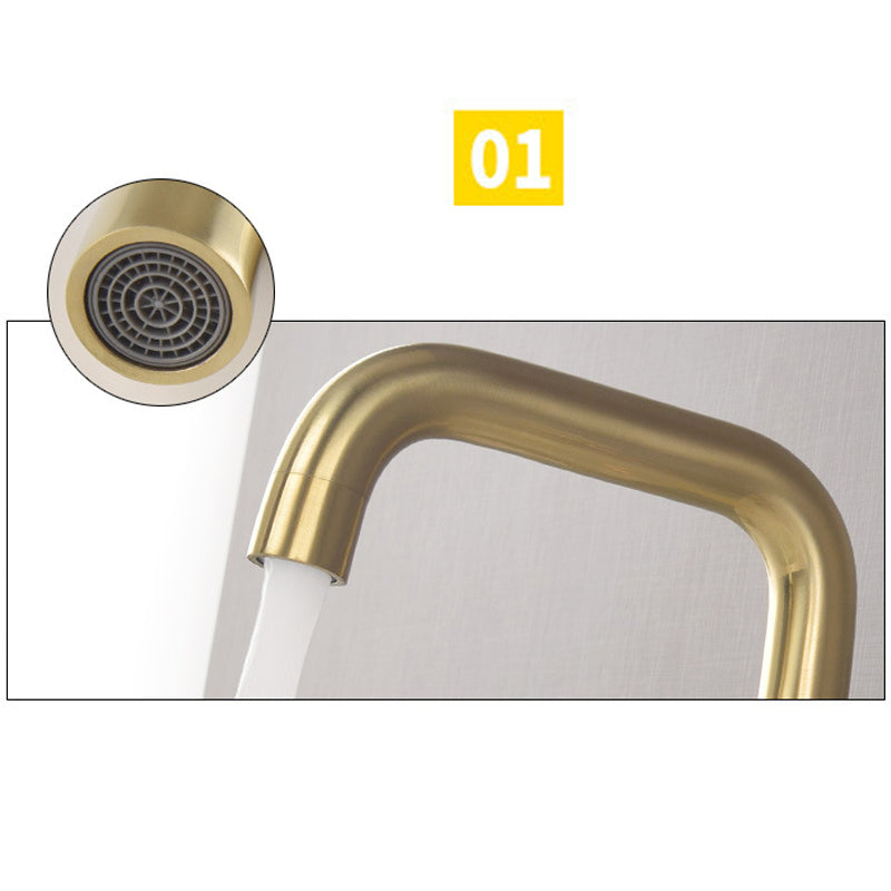 Widespread waterfall faucet for contemporary home interiors
