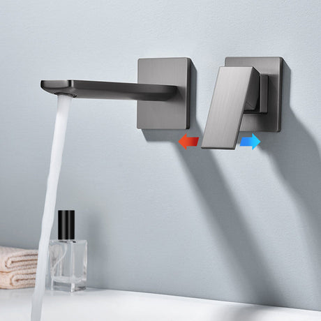 Wall-Mount Faucet Installation Detail