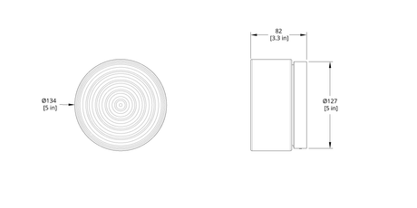 Outdoor Glass Sconce for Entrance Lighting