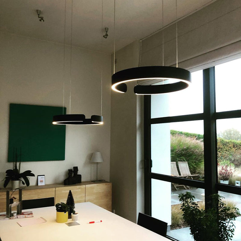 Circular Pendant Light Size Reference