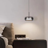 Pendant light installed above dining table modern decor