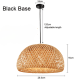 Wicker Pendant Light for Bedroom Accent