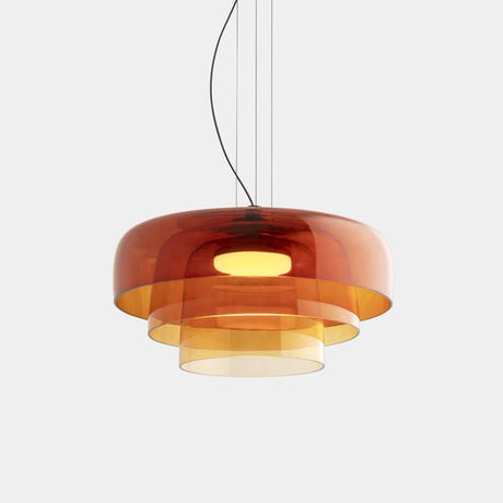 FjordLumen Glass Pendant Light Norwegian Craft Lighting
