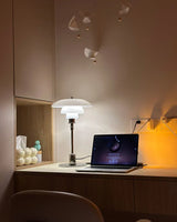 Warm ambient table lamp for relaxation