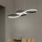 Aluminum Pendant Chandelier Dimmable LED