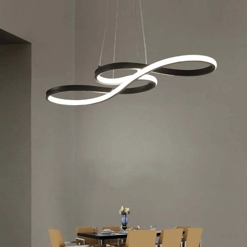 Aluminum Pendant Chandelier Dimmable LED