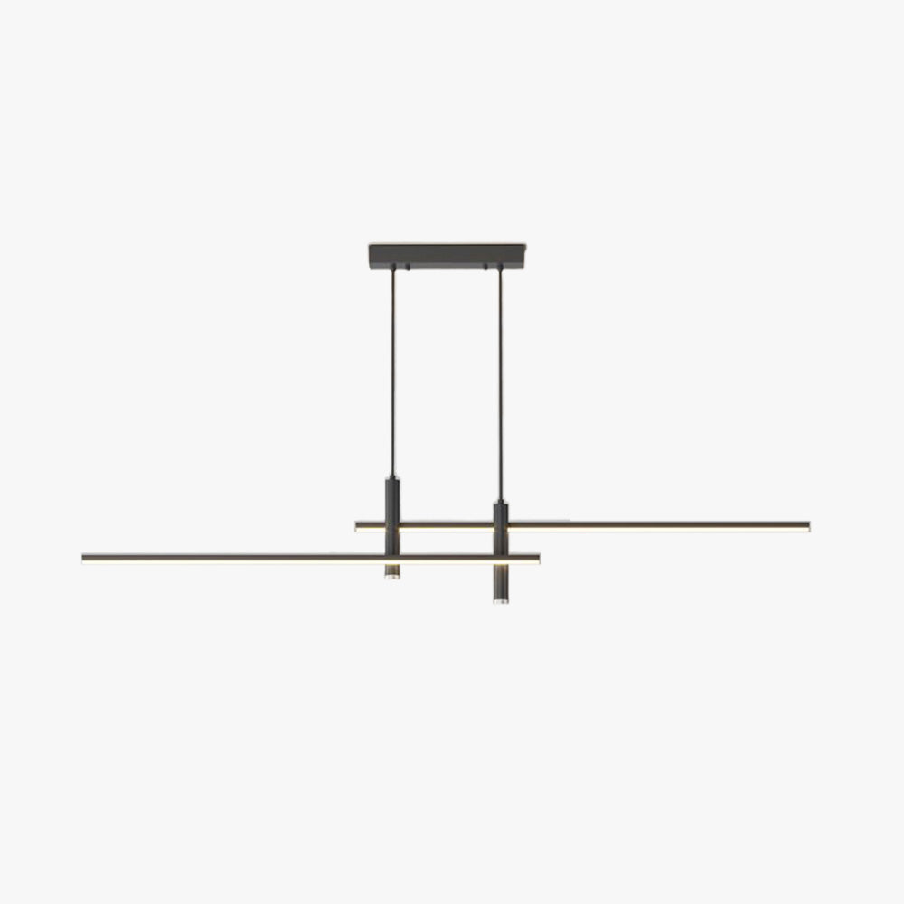 Metal Pendant Light Sleek Linear Silhouette
