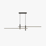 Metal Pendant Light Sleek Linear Silhouette