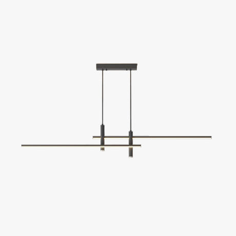 Metal Pendant Light Sleek Linear Silhouette