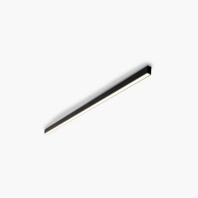 Noirline Black Linear Ceiling Light sleek black finish - OpalDwell