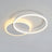 LED Ring Ceiling Light Modern Circular Design