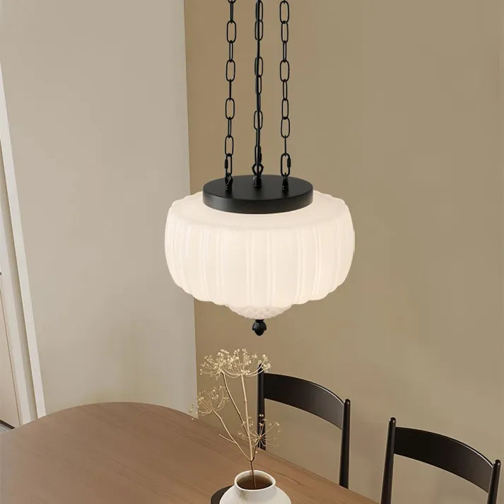 direct-wired minimalist pendant light for entryway decor